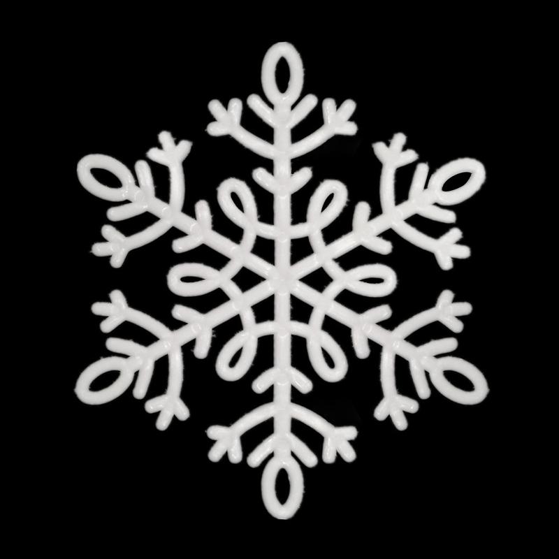 Christmas Snowflake Pendant Pack of 10 for Creative Ornament Living Room Decorat