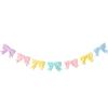 Soft Velvets Flower Bows Wreath Coquettes Birthday Decorations for Easters and Spring Party Decorations