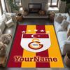 Galatasaray 414 Customizable Name Floor Mat Suitable for Dormitory Decorate Room Balcony Entryway Antislip Carpet Decorate Offices