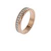 Boucheron JAL00238 #6(JP Size) Ring Gold/white K18 Pink Gold/ceramic Women