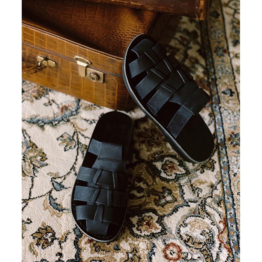 

Marithe Francois Girbaud Mfg X Jerusalem Сандалии Michael Slide Nubuck Black 230