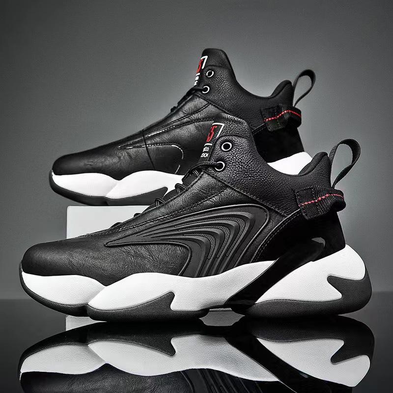 Fashion 2024 autumn and winter new casual high-top sports shoes for men and women trendy non-slip basketball shoes for outdoor use