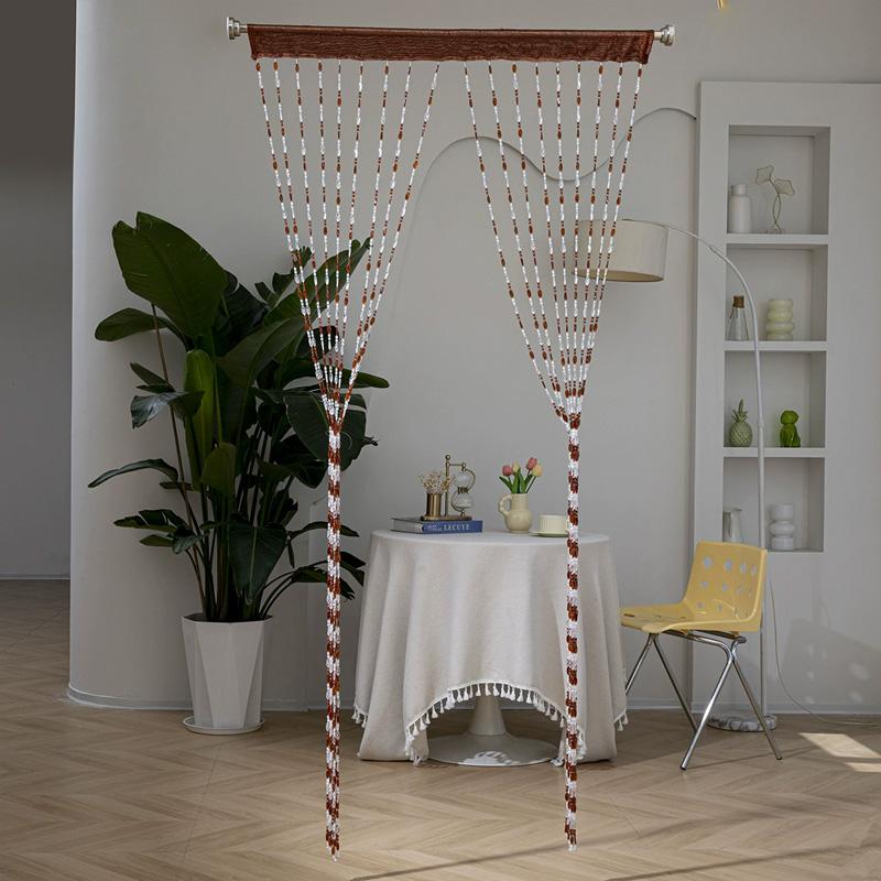 1PC Acrylic Home Decor Door Beads Transform Space Beaded Curtain 200*100cm 18-Strand Curtain
