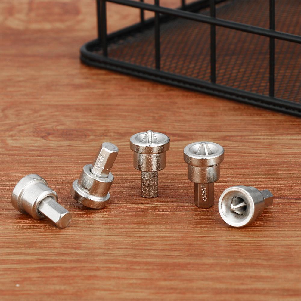 Woodworking Batch Head Magnetic Positioning Screwdriver 25mm/50mm Positioning Bits Screw Nutdrivers