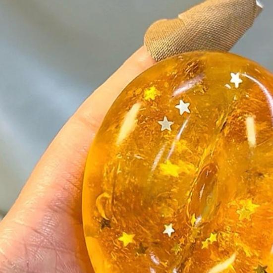 Squeeze Fidget Toy Soft Putty with Buttery Texture Moldable Glitter Stress Reliever Desktop Ornament for Handcrafts Relaxation Fun Gift for Kids