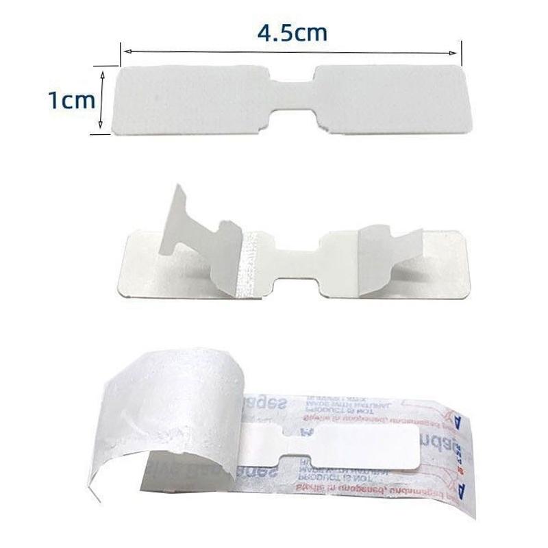 25/50Pcs Adhesive Strip Suture Bandages Butterfly Closure Bandage Strips For Closing Skin Wounds With Non-Stick Pad