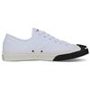 Converse Jack Purcell Round Toe Comfortable Warm Non-Slip Wear-Resistant Low-Top Skate Shoes Unisex sneaker White 157414C