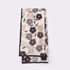 Imitation Cotton and Linen Scarf for Women In Spring and Summer Fashion Thin Pastoral Style Floral Printed Silk Scarf High-end Temperament Shawl