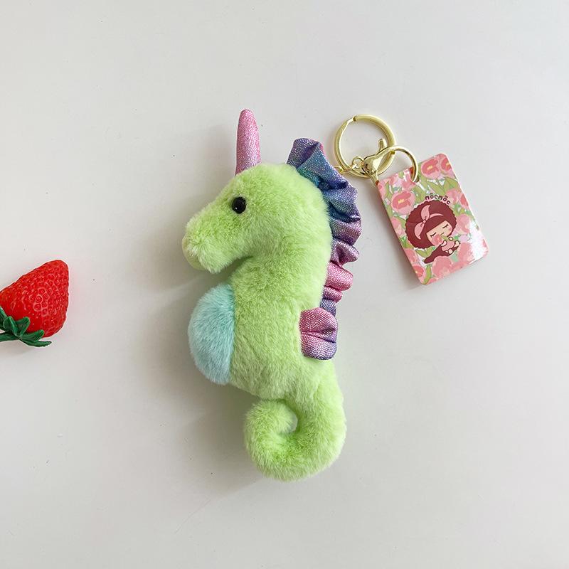 Cartoon 4-inch Pendant Keychain Atmosphere Doll Cute Rabbit Backpack Accessories Grab Machine Doll Boutique