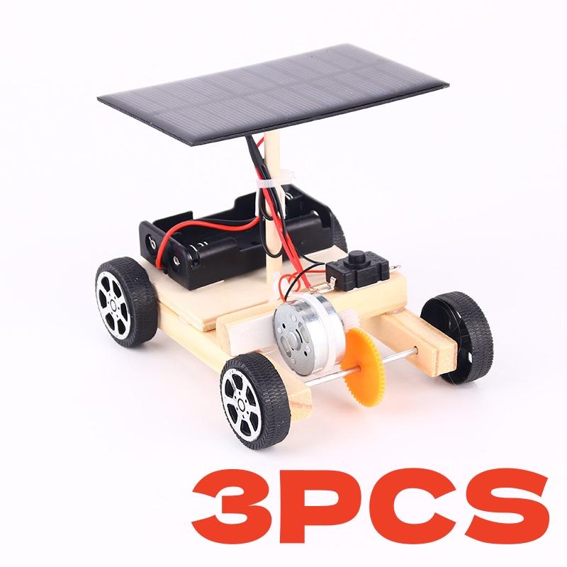 DIY Solar Electric Vehicle Science Teaching Tool Assembly Puzzle STEM Education Model Creative Invention Student Education