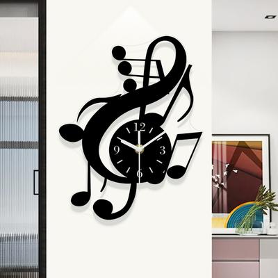 Wanduhr im Musikthema, leise Uhr, geeignet für Wohnzimmer, Schlafzimmer, Klassenzimmer, Weihnachtsdekoration