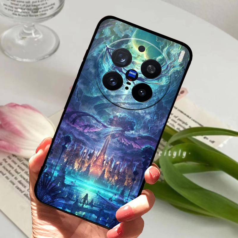 For Vivo X200 Pro Case X 200 Cute Animal Silicone Soft TPU Phone Cover For VIVO X200 Pro Mini 5G Protective Bumper Fundas Cases