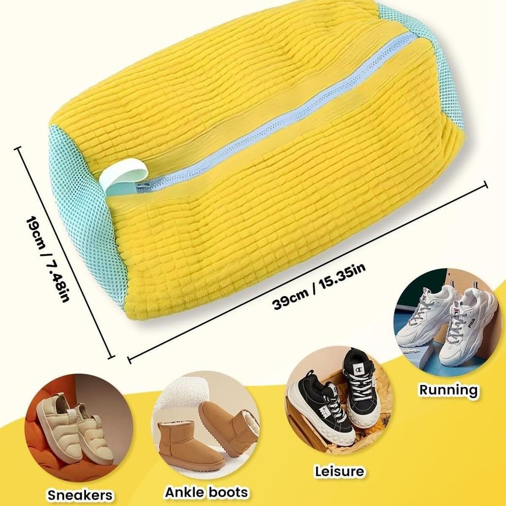 Shoe Bag, Anti Deformation, Machine Washable, Sun Drying, Mesh Bag Care, Portable