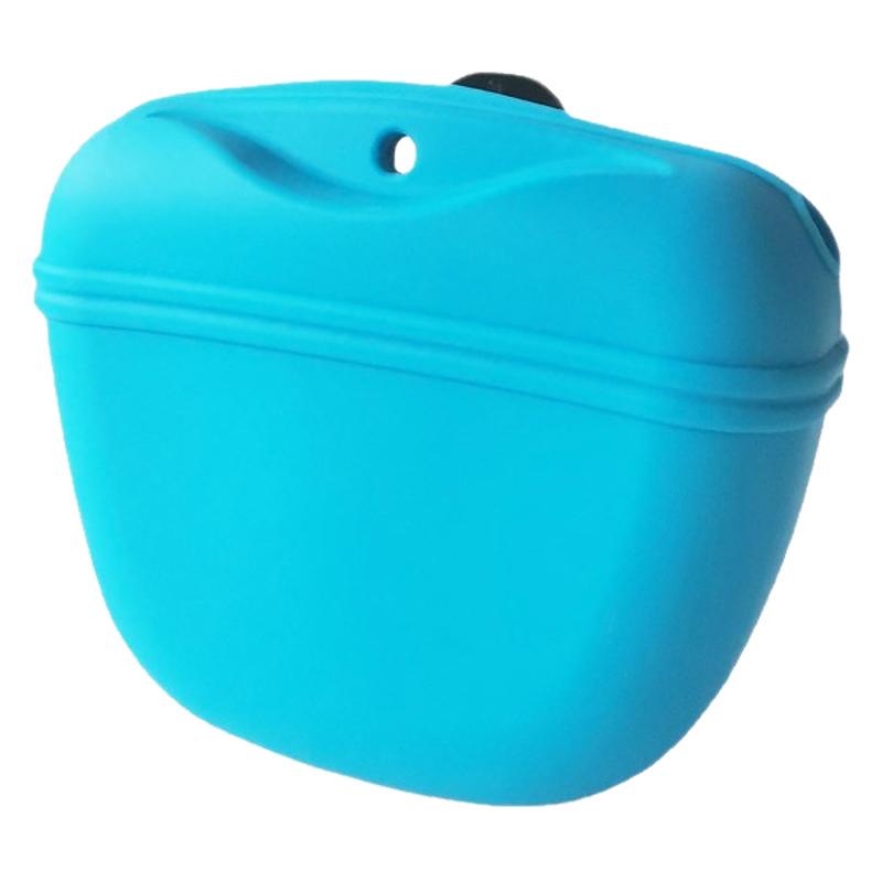 Waterproof Silicone Dog Treat Pouch - Outdoor Pet Training Waist Bag
