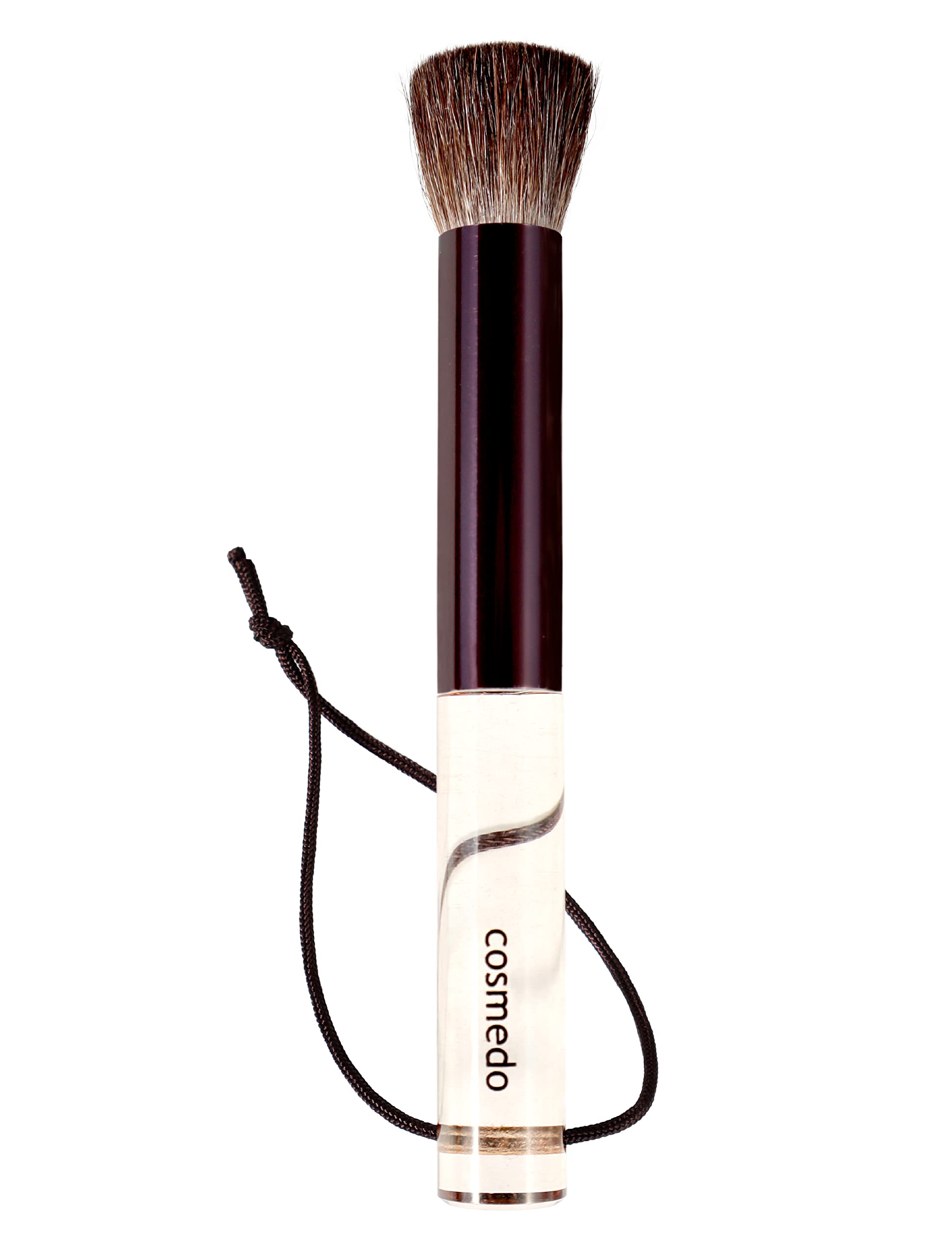 

Takumi no Makeup Brush Cosmetic Shop Kumano Brush Face Wash Brush for and Nose T-Zone (Natural Hair 100% Horsehair) (Brown)
