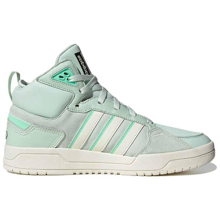 Adidas Neo 100Db Comfortable Trendy Lightweight Durable Non-Slip Mid-Top Skate Shoes Unisex Skate Shoes Mint-Green IG2792