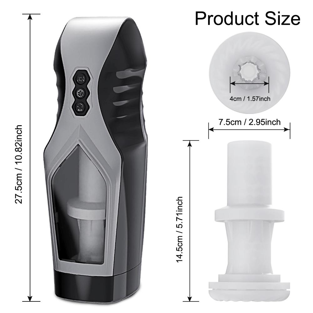 Automatic Male Masturbator Thrusting Vibration Blowjob Machine Masturbation Cup Sex Toys for Men Adults Toys Piston Mastubator