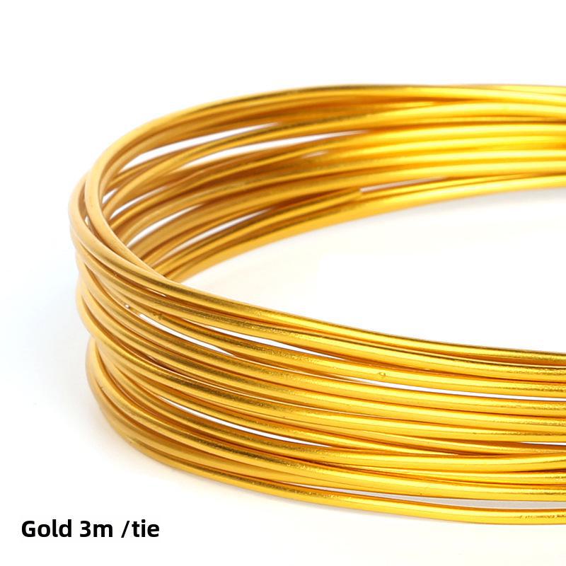 Colored Oxidized Aluminum Wire (1mm-2.5mm) for DIY Crafts & Bicycle Ornaments