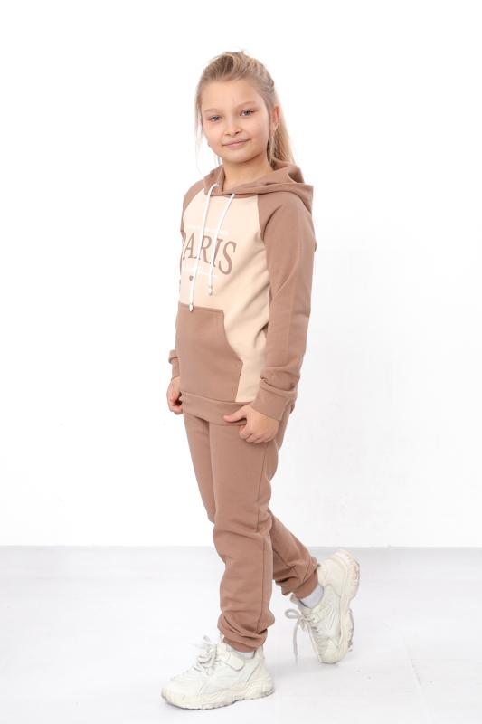 Girls' Insulated Outfit – Printed Hoodie and Cuffed Joggers, Demi-season 6228-023-33-5-1 HC