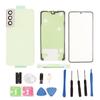 Cellphone Glass Cover Housing Door Kit Well Fitted Back Door Cover Outer Screen Glass Cover for Samsung Galaxy S22