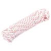 White and Red Pull Start Cord Ø 4 Mm 10 M Nylon