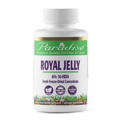 Royal Jelly Fresh Freeze-Dried Concentrate, 60 Vegetarian Capsules