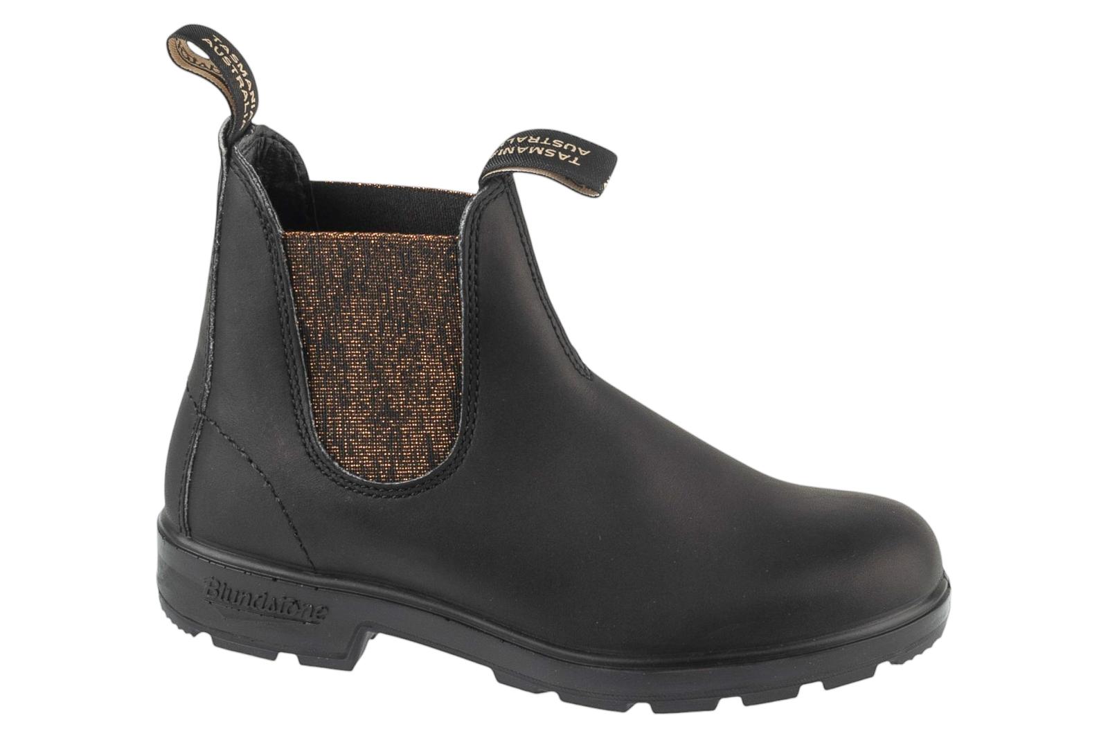 Blundstone Chelsea Boots, Unisex schwarze Chelsea Boots 37 schwarz