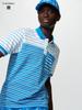 Dry Pique Slim Fit Striped Polo Shirt