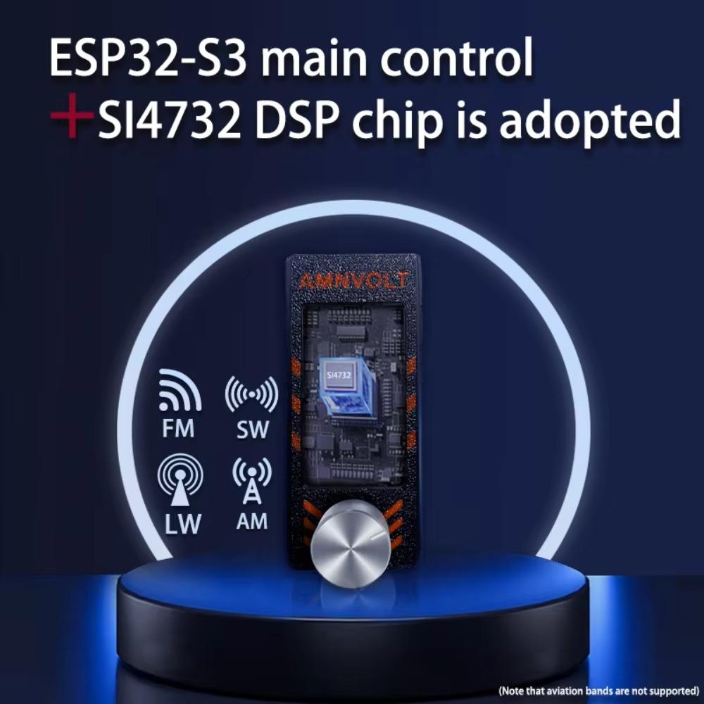 with Headphone Amplifier Pocket Receiver FM AM MW SW SSB SSB Radio  Outdoor Activities