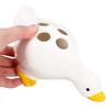 Duck-Shaped Ceramic Toothbrush Holder Cartoon Washroom Storage Holder  Sink Countertop