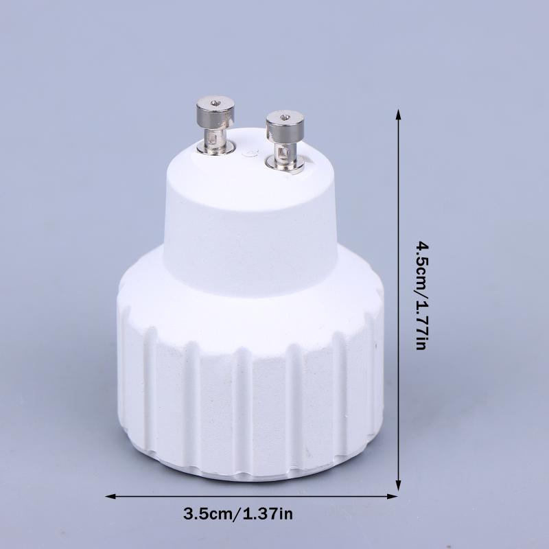 1/3/5Pcs Gu10 To Gu10 Gu10-Gu10 Cfl Led Spotlight Socket Extender Lamp Bub Base Holder Converter Adapter