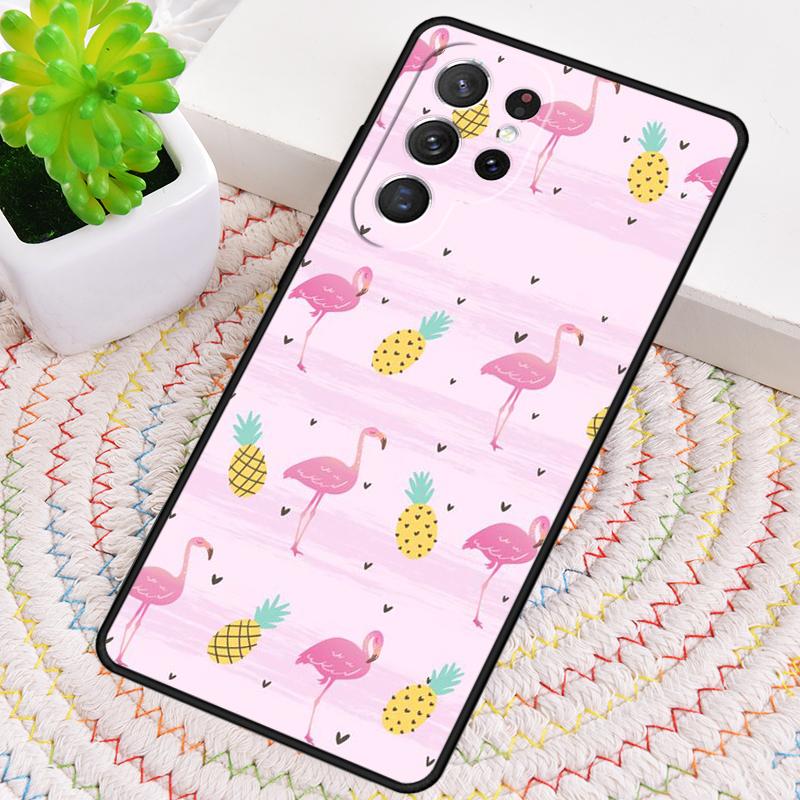 Animal Flamingo Phone Case for Samsung Galaxy note 10 pro S26 Ultra S23 S24 FE S25 S21 S22 PLUS shockproof Cove