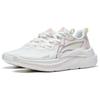 Li Ning Cyan Journey Textile, Synthetic Leather Slip Resistant Abrasion Resistant Low Top Sports Casual Shoes Women's AGLT058-4