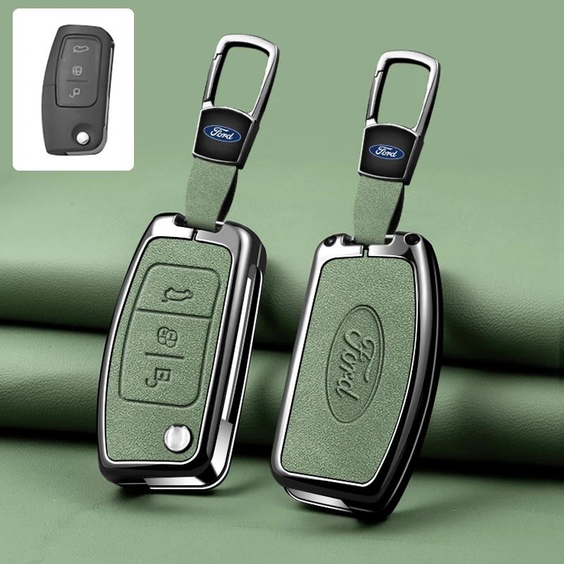 

Car Sticker Hot For Ford Car Key Case Cover Shell For Ford Focus 2 MK2 Fiesta Mondeo Galaxy Falcon Territory Ecosport Kuga Escap