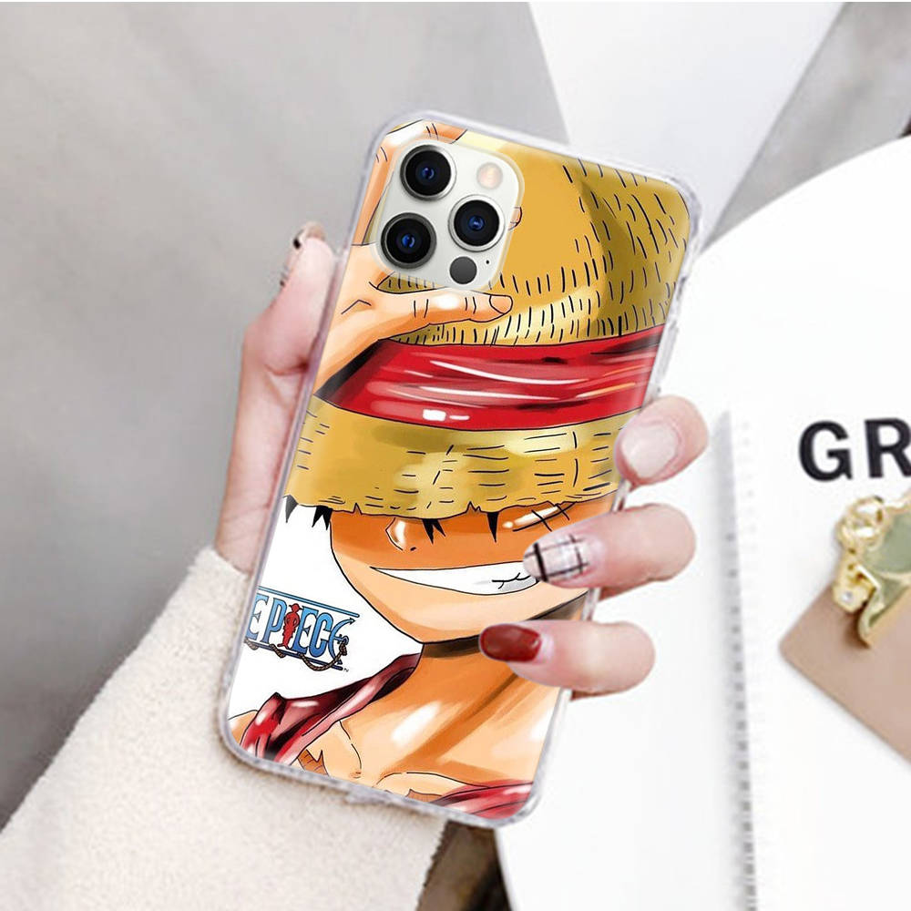 JW59 One Piece Anime Transparent Case for Samsung A04 A14 A23 M33 M53 Realme 10 9 C35 C55 VIVO Y02 X80 Infinix Hot 30 Note 11 Tecno Spark 8P Pro
