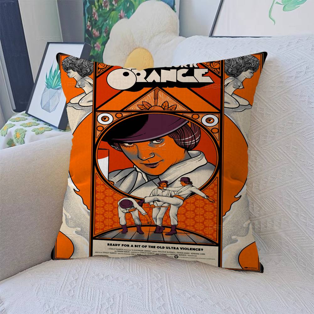 Movie A Clockwork Orange Pillow Cover Sofa Cushion Cover Home Room Decoration Children Gift