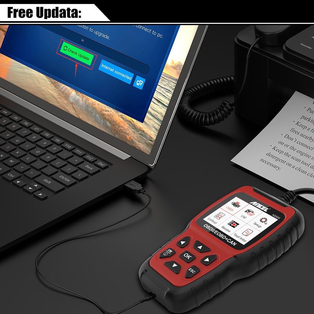 AS500 Car OBD2 Scanner Engine Code Reader OBD Auto Diagnose Car Diagnostics Tool OBD2 Automotive Scanner
