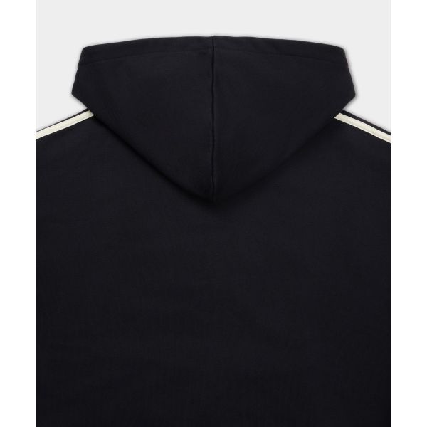adidas Originals Striped Logo Embroidered Hooded Zip-Up Long Sleeve Sweatshirt Men Sweatshirt KC9315
