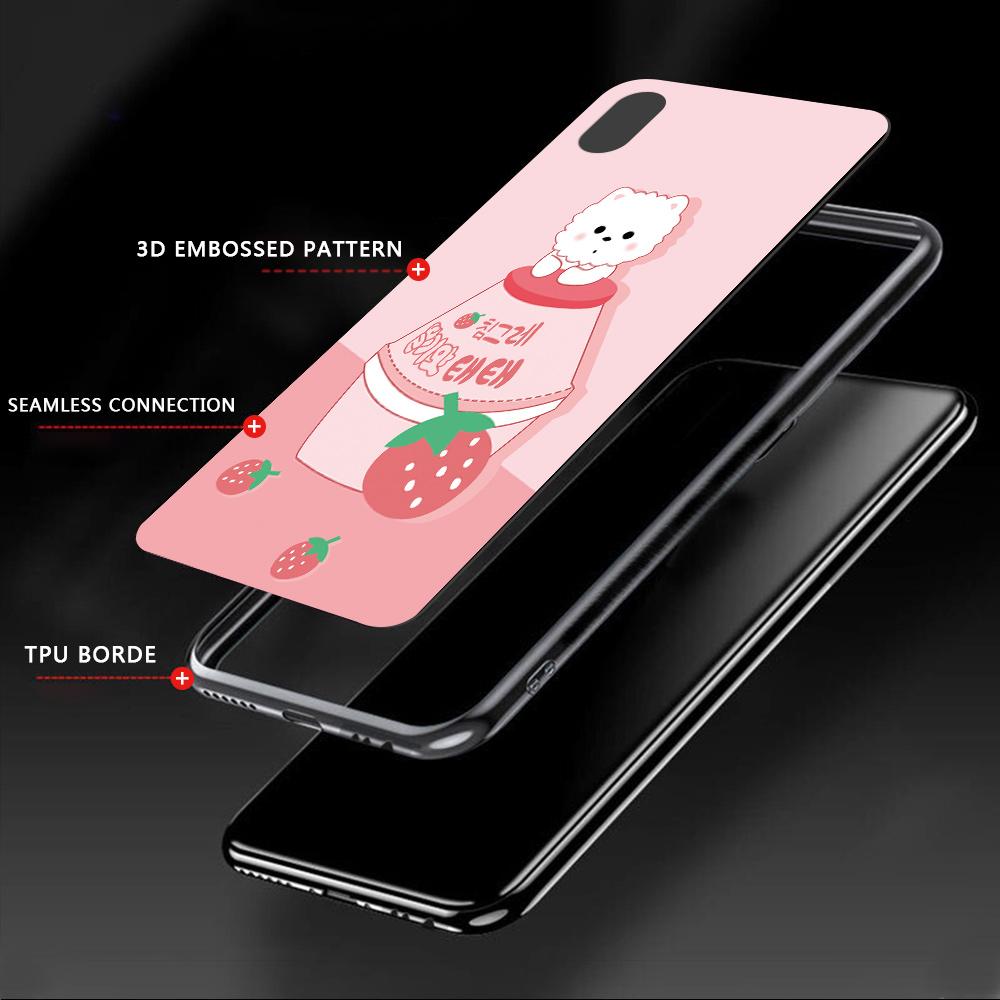 Painted Pattern Phone Case Shockproof Soft Silicone TPU Protective Phone Casing for Samsung Cover