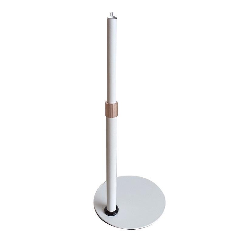 Height-Adjustable Metal Stand for iPad/Tablet - Portable & Retractable