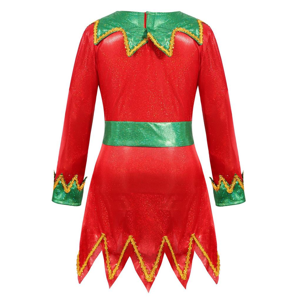 Children's Christmas Costumes, Holiday Party Christmas-themed Performance Cosplay Costumes