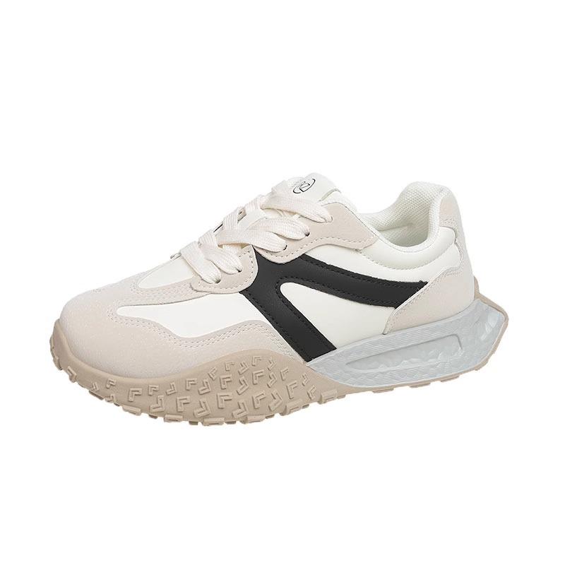 Versatile Forrest Gump shoes women's small waist thick soles 2025 autumn new women's shoes popular sports dad casual moral training shoes
