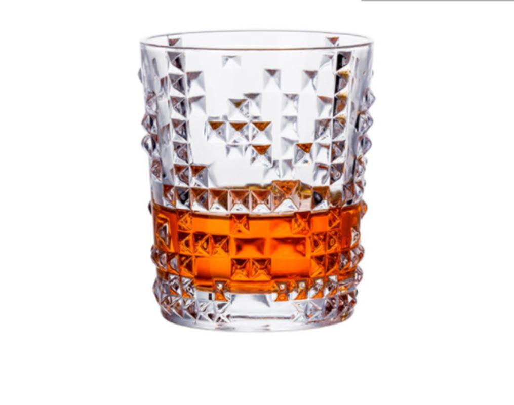 1 Piece 300ml Creative Glass Glass Cup Whisky Whisky Brandy Snifters Glass Vine Wine Cup Personality Beer Juice Beer Cup Household Glass Milk Cup | En