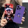 HSR Acheron Matte TPU Mobile Phone Case for iPhone 17 16 15 14 13 12 11 X XR XS 8 7 Air Pro Max Plus Mini Colorful Cover