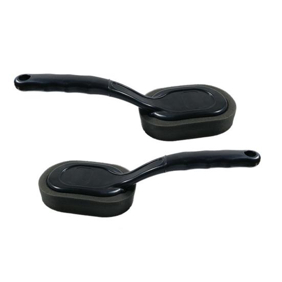 Tire Shine Applicator Arc Design Wear-resistant Sponge Car Tire Cleaning Brush