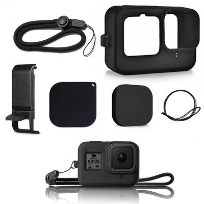 Anti Loss Silicone Case Soft Rubber Shockproof Sports Camera Accessories Anti Drop Shell Durable for Go Pro 12/11/10/9/8