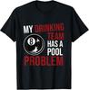 Billiard Pool Player Billiard Table - 8-Ball Billiard Player T-Shirt