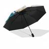 1pc K-POP hunter X Automatic Opening/Closing Umbrella with Convenient Three-Fold Design, 8 Iron Ribs - for Outdoor Daily Use, Travel A37