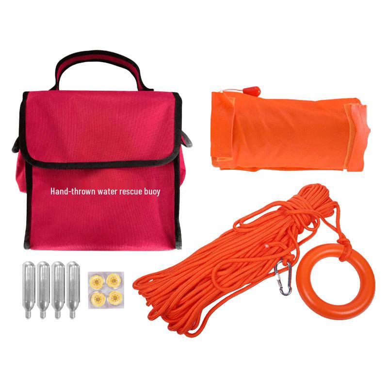 Hand-thrown Automatic Inflatable Lifebuoy Portable Life-saving Bag