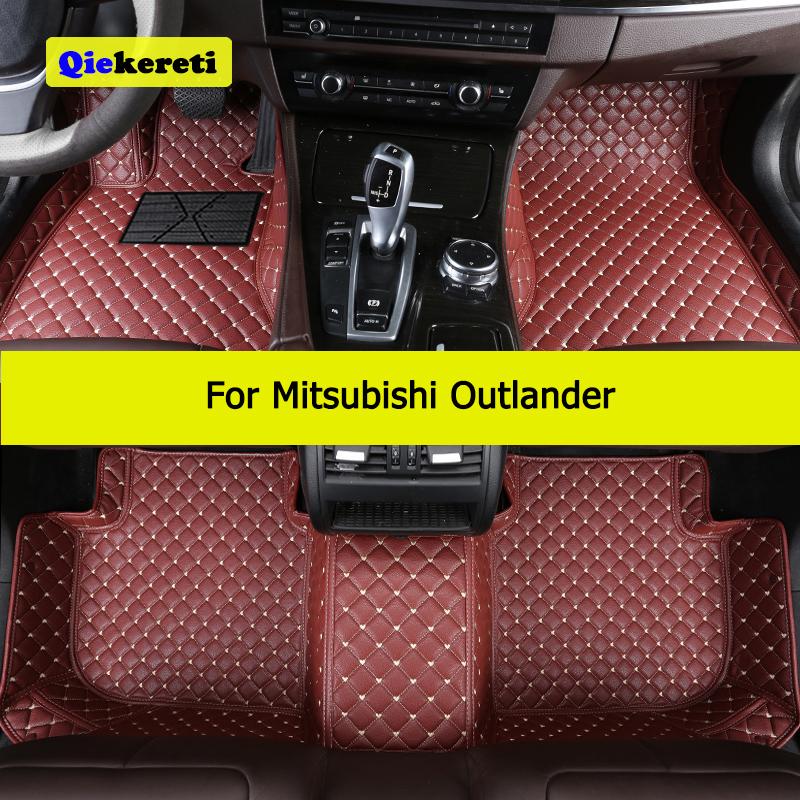 

Автомобильные коврики для Mitsubishi Outlander 2000- Автомобильные ковры Аксессуар для ног Coche 2000-2007 красный
